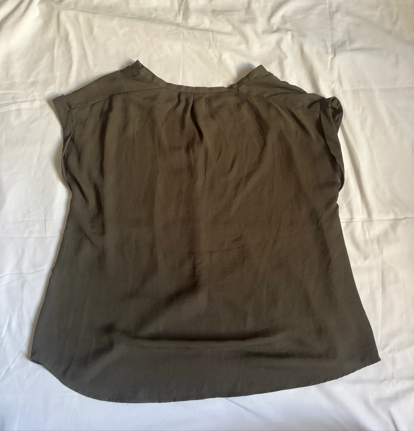 Fluid khaki blouse - Kiabi – Size XL – photo 2